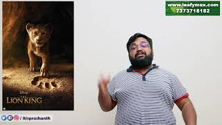 The Lion King review by Prashanth