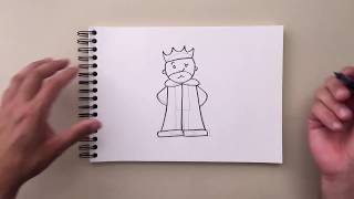 How to Draw a King