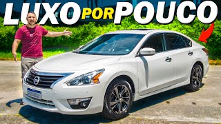 UM SEDAN de PATRÃO MUITO MAIS BARATO QUE UM COROLLA - NISSAN ALTIMA