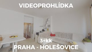 Videoprohlídka, Byt 3+kk, Dělnická, Praha - Holešovice