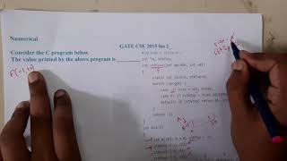 GATE CSE 2015 SET 2 Q || C PROGRAMMING ||Data Structure || GATE Insights Version: CSE