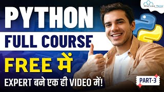 Python Tutorial for Beginners to Advanced | Python Full Course in Hindi (Part-3) 🔥