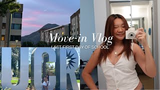 vlog📦📓📚✏️: uc riverside college move in day (senior year)