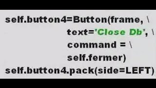 Python Step04 GUI Dbase Iface Button3 - Close the database