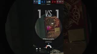 Crazy 1v4 #rainbowsixsiege #r6 #gaming #r6siege #rainbowsixsiege1v4clutch