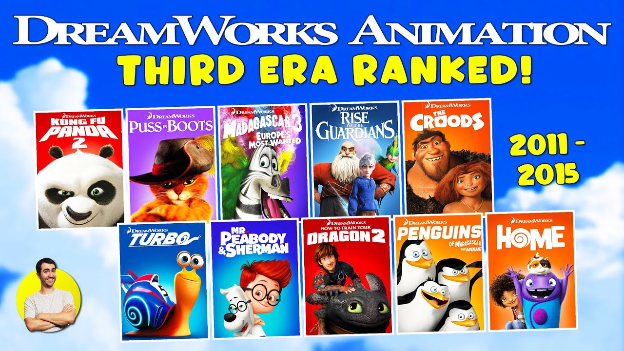 DreamWorks Animation - Dark Age RANKED Worst To Best (Third Era 2011 ...