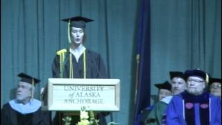 Kelsey Waldorf, B.A. Justice 2013, UAA Commencement Student Speaker