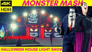 2022 Halloween House Light Show - Monster Mash Show