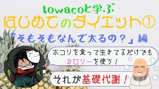 towacoと学ぶはじめてのダイエット①～そもそもなんで太るの？編～【towoco切り抜き】