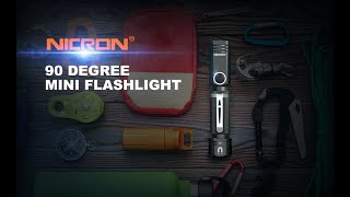 NICRON N7 600 Lumens Tactical Flashlight