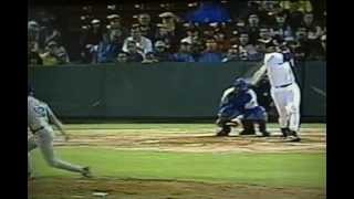 Jose Canseco Almost Kills Camera Guy With Line Drive Into Camera Box! \