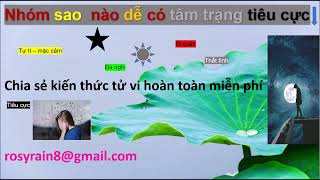 Sao nào Tự ti - mặc cảm- Đa nghi- Thất tình- Bi quan