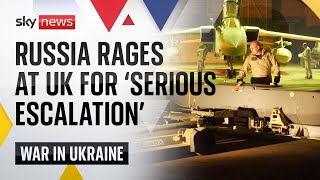 Ukraine War: Russia rages at UK for sending long-range missiles to Kyiv