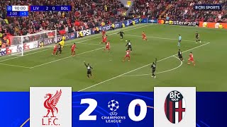 リバプール vs. ボローニャ [2-0] | UEFA チャンピオンズ リーグ 2024/25 |試合ハイライト！