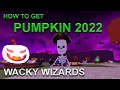 How to get Pumpkin 2022 Halloween Update Wacky Wizards Roblox