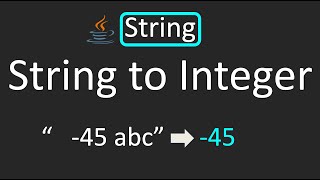 LeetCode - 8. String to Integer (atoi) | String | Java