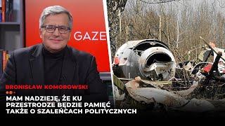 Komorowski o żałobie smoleńskiej