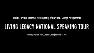 Living Legacy National Speaking Tour: Columbus Museum of Art, Ohio