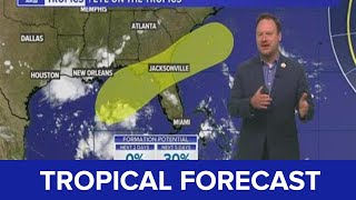 Tropics: Invest 91 to bring rain to part of Gulf Coast