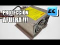 Como quitar la proteccion de una fuente de PC  Bonus  hacerla de tension variable entre 1.8v  y 24v