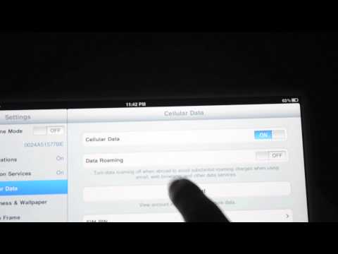 How to enable 3g internet connect on ipad 2 How to enable 3g internet connect on ipad 2