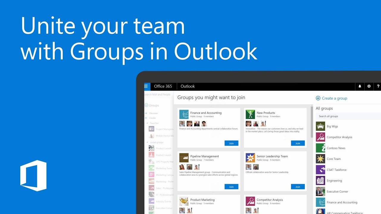 How To Create Groups In Outlook.com - 2020 - YouTube