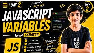 JavaScript Variables Explained | var vs let vs const (Day 2 Tutorial for Beginners) #coding #viral