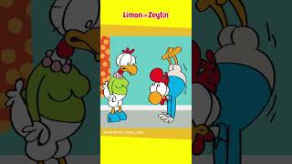 Diz Ağrısı - Limon ile Zeytin #çizgifilm #shorts #short