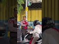 jangan lupa pakek helm polisimenyapa viralvideo