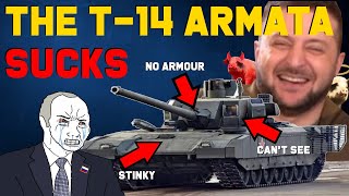 The T-14 Armata tank sucks