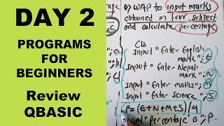 SEE Computer science || QBASIC programs for beginners || Day 2 || Readersnepal