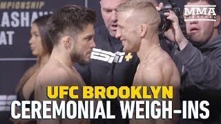 UFC Brooklyn Ceremonial Weigh-Ins – MMA Fighting