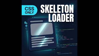 Shimmer / Skeleton Loader – CSS Animation Tutorial