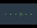 Amazing Social Media Icon Hover Effects Using HTML & CSS