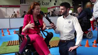 TGA: Dr Hannah Barham-Brown test drives the WHILL Model C powerchair