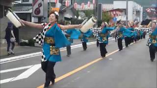 2018 07 22 よさこい「世明」＠２０１８越生まつり 1：埼玉県入間郡越生町