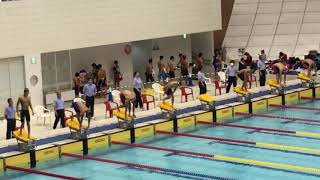 第31回静岡招待スプリント選手権 男子50m自由形 予選（⑥樋口遼）