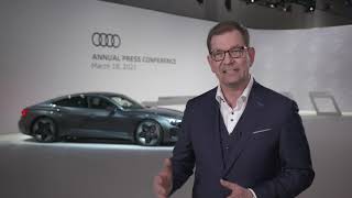 Interview Markus Duesmann im Rahmen der Audi Jahrespressekonferenz 2021