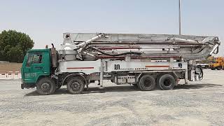 1997 Volvo FL10 8x4 w/1997 Putzmeister M43 Concrete Pump Truck -Dubai, UAE Auction | 29 \u0026 30 June