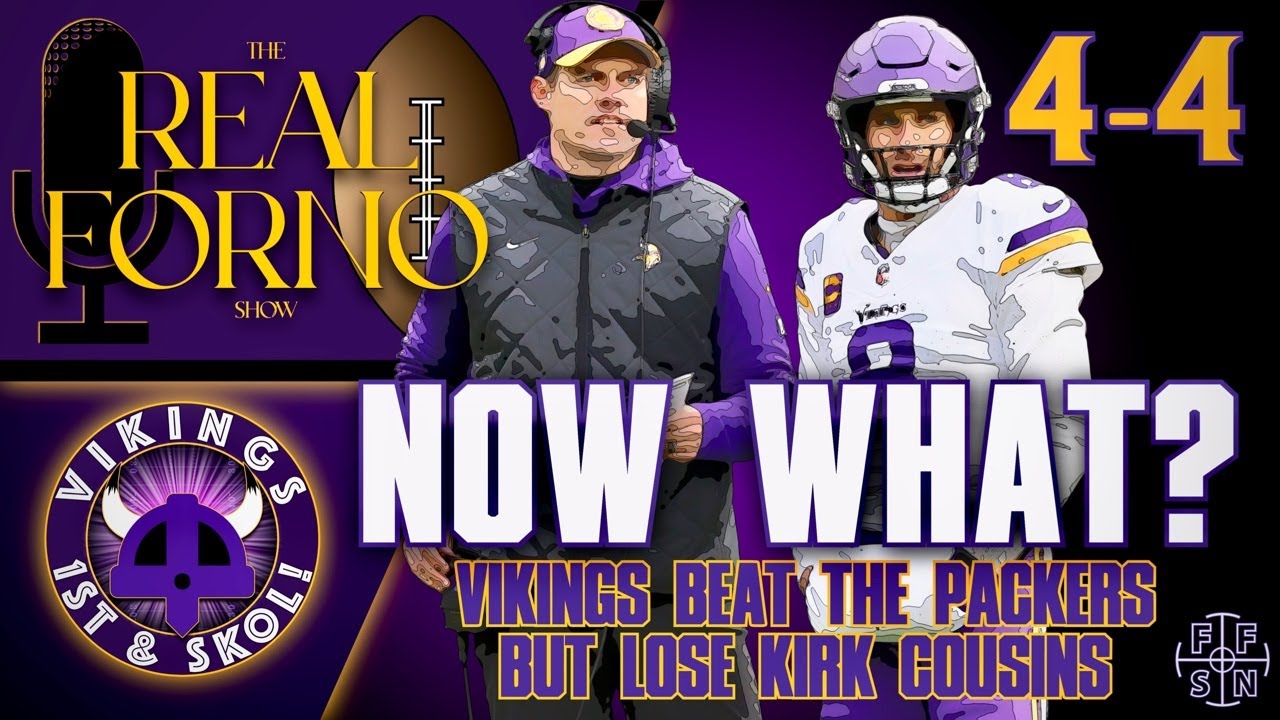 Now What? Vikings Beat The Packers But Lose Kirk Cousins - YouTube