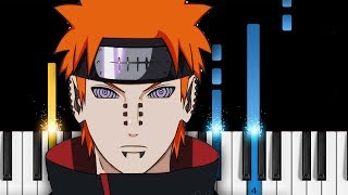 Naruto Shippuden - Girei (Pain's Theme) - Piano Tutorial