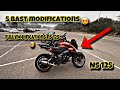 Ns 125 modifications you can do in your ns 125,160 and 200 || for best modification 😍