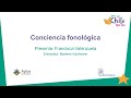 1. Conciencia fonológica - Francisca Valenzuela