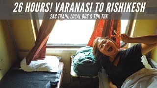 The most INSANE TRAIN journey in India 🇮🇳 26-HOUR!!🥵