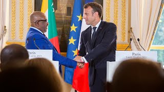 Conférence de presse avec Azali Assoumani, Président de l'Union des Comores