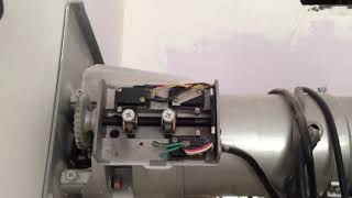 how to set / adjust limit of roller shutter motor