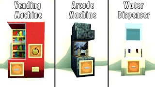 Minecraft: 3 Machine Build Ideas Mcpe!