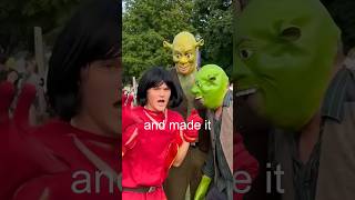 sneaking into Shrek Fest