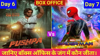 Pushpa Vs Spiderman No Way Home Box Office Collection, Comparison, Pushpa Box Office Collection.