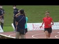 田中希実選手1500mレース前ウォーミングアップ